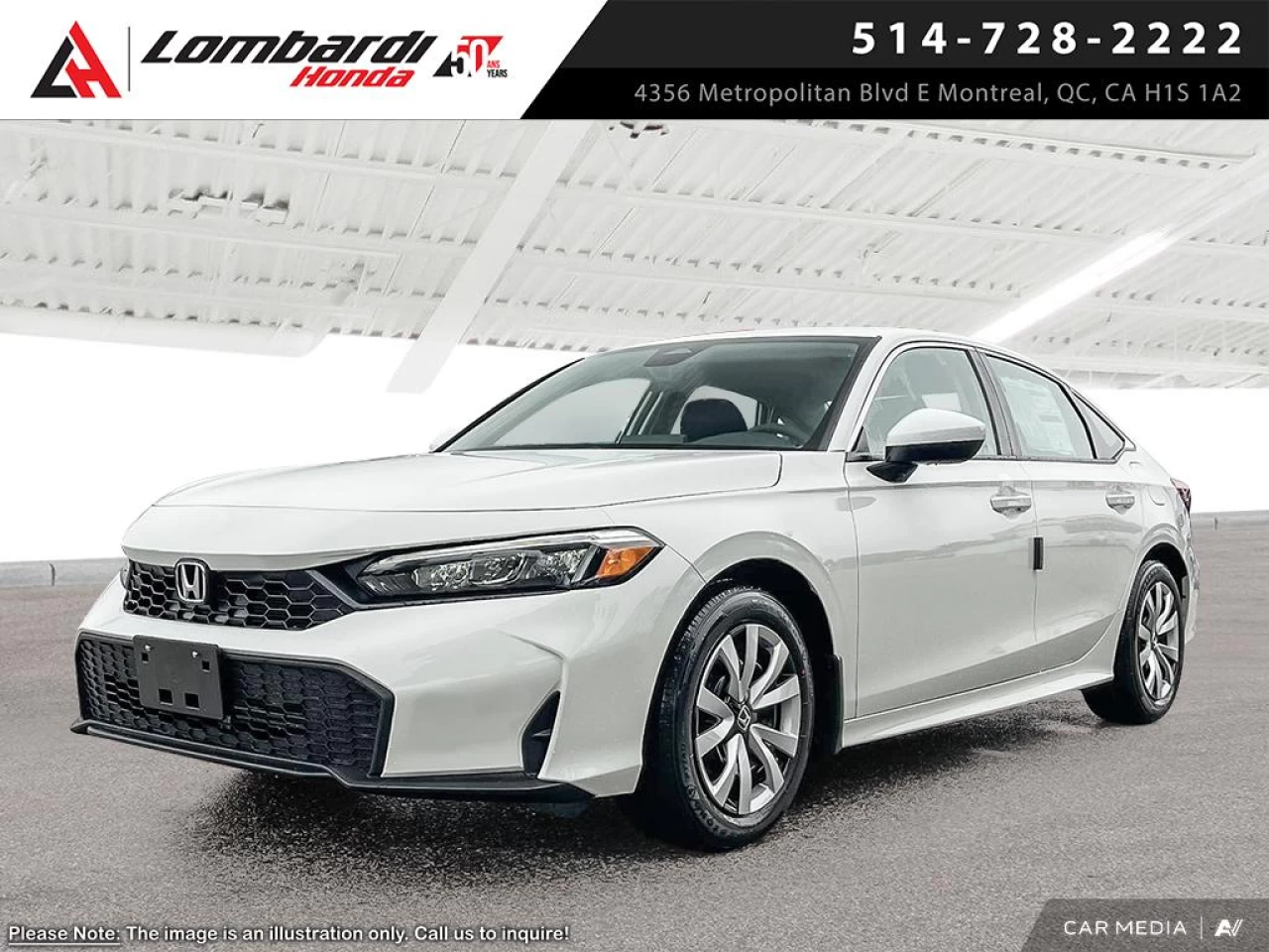 2026 HONDA CIVIC SDN LX Main Image