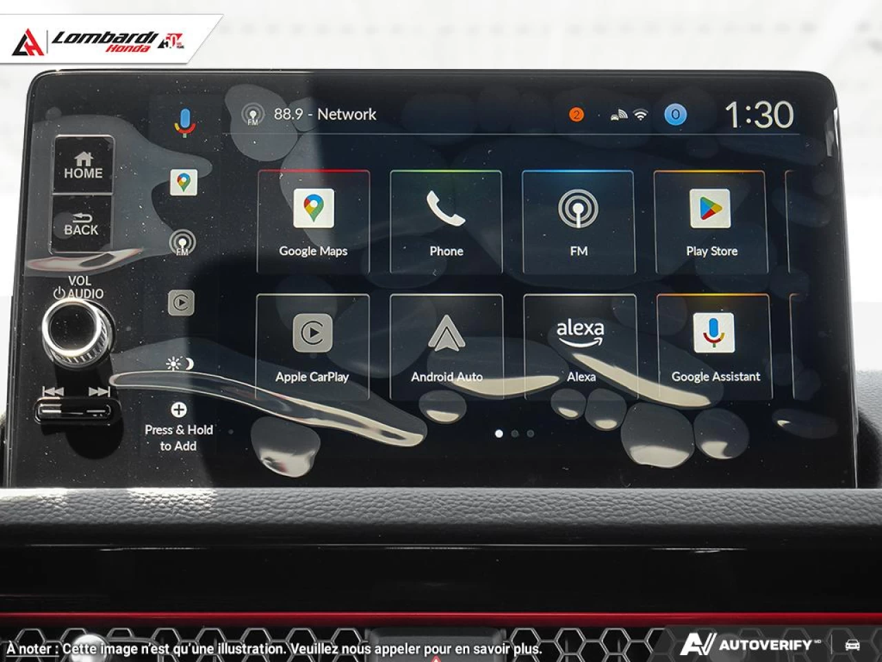 2026 HONDA CIVIC SDN SI Image principale