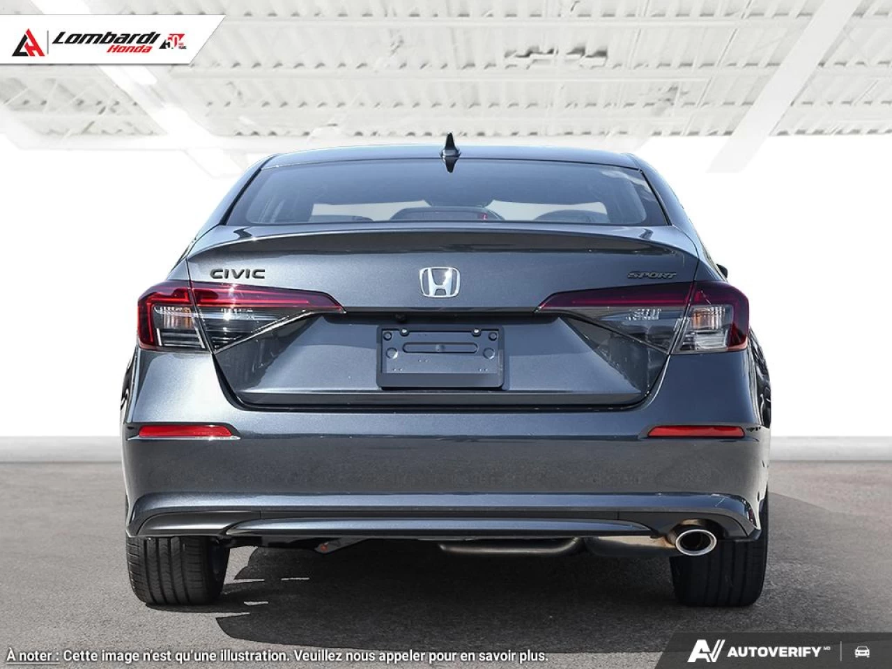 2026 HONDA CIVIC SDN SPORT Image principale