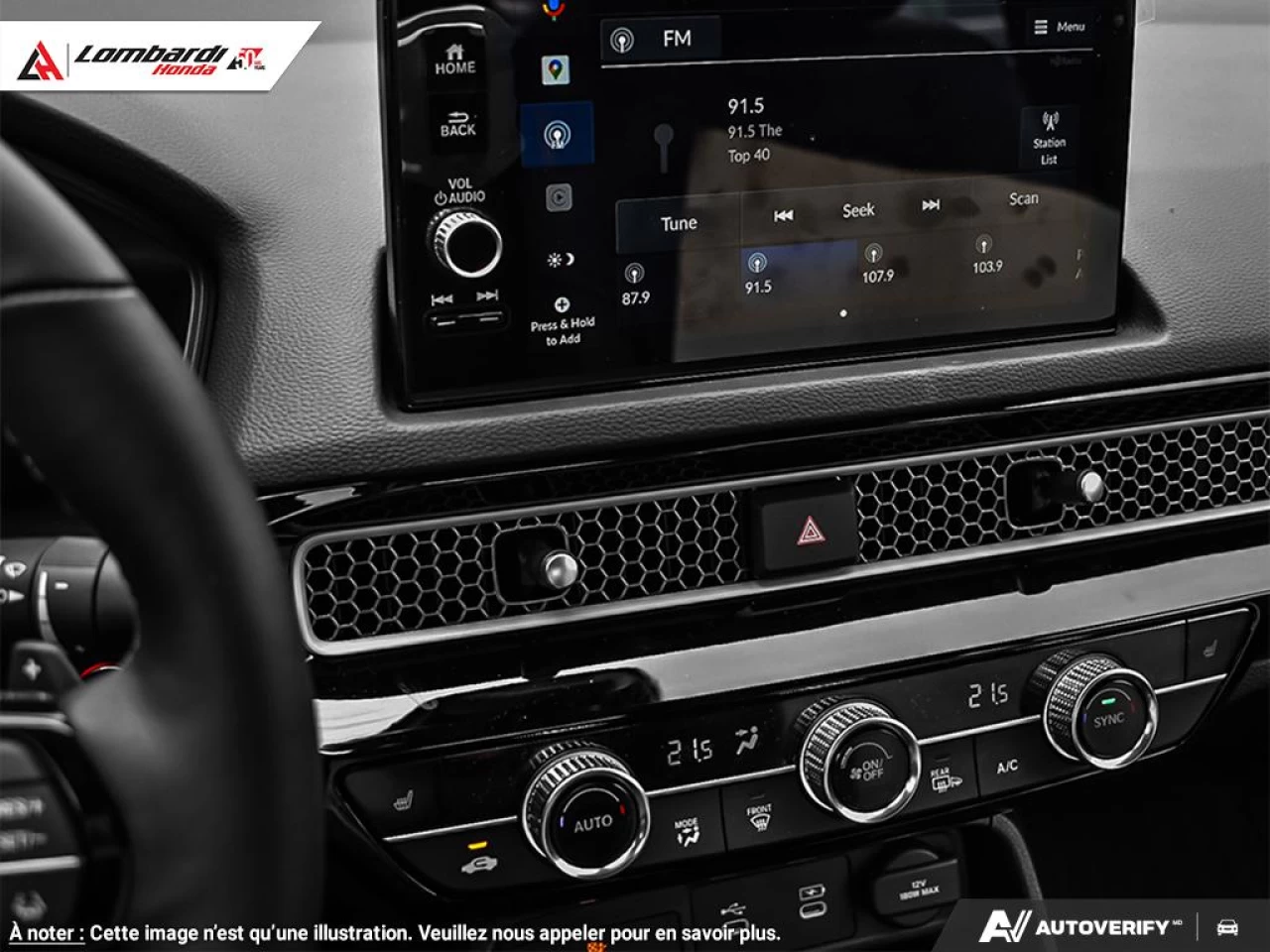 2026 HONDA CIVIC SDN TOURING HYBRID Image principale