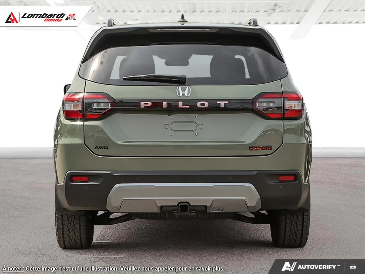 2026 HONDA PILOT TRAILSPORT Image principale