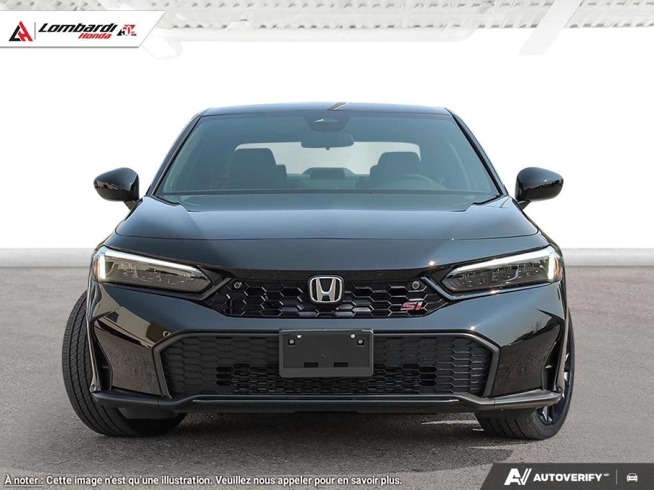 2026 HONDA CIVIC SDN SI Image principale