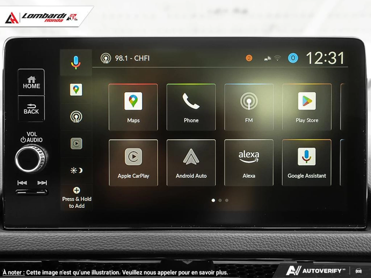 2026 HONDA CIVIC SDN TOURING HYBRID Image principale