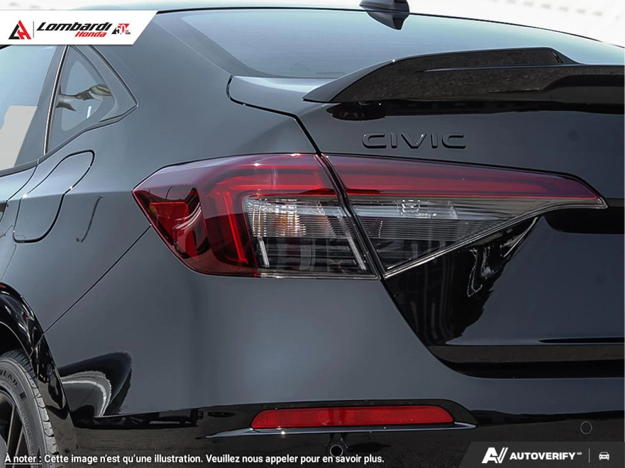 2026 HONDA CIVIC SDN SI Image principale