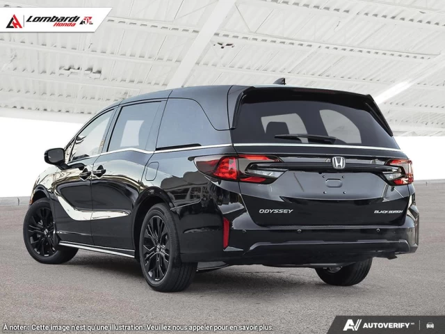 HONDA ODYSSEY BLACK EDITION 2026