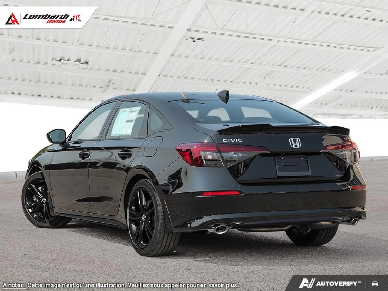 2026 HONDA CIVIC SDN SI Image principale