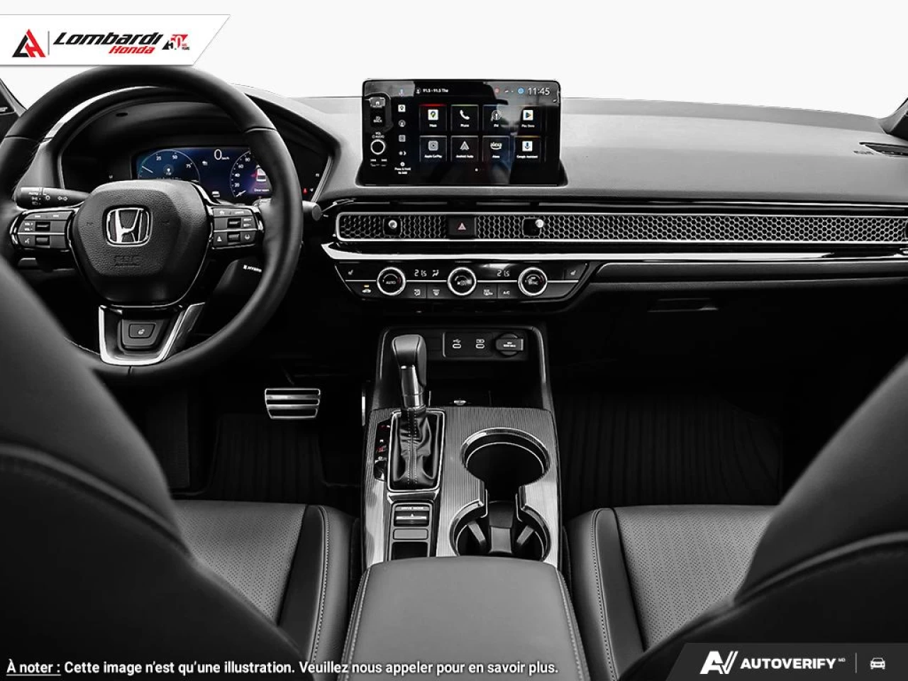 2026 HONDA CIVIC SDN TOURING HYBRID Image principale