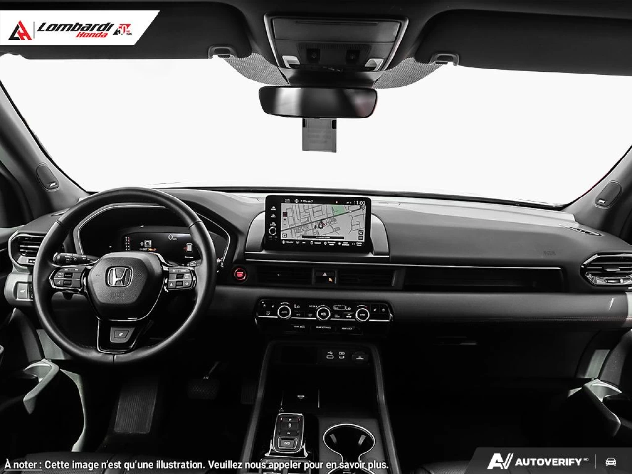 2025 HONDA PILOT BLACK EDITION Image principale