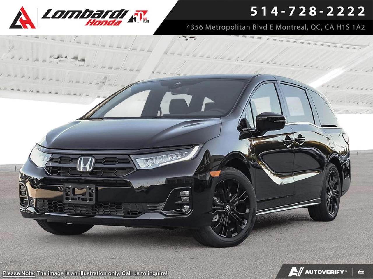 2026 HONDA ODYSSEY BLACK EDITION Main Image