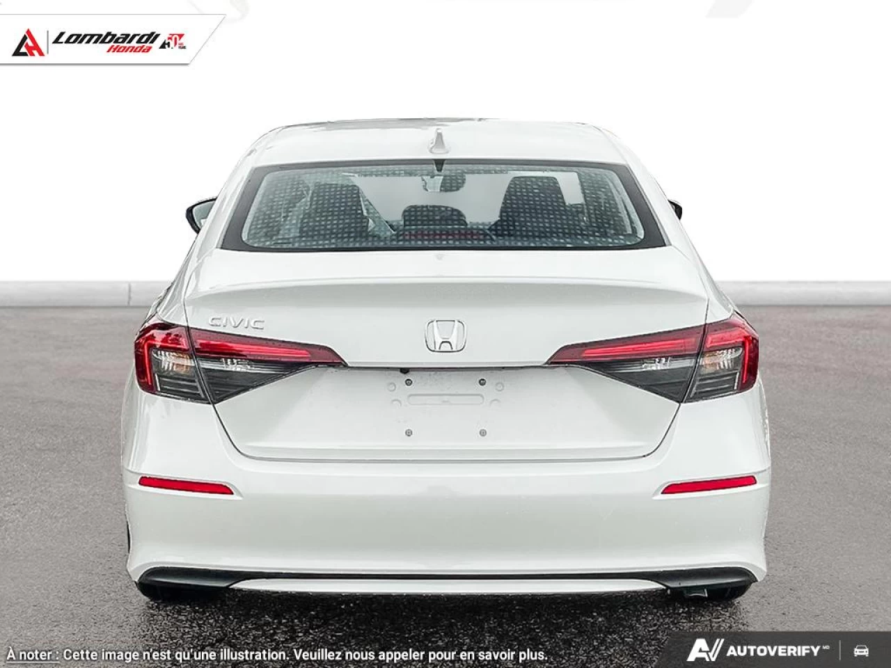 2026 HONDA CIVIC SDN LX Image principale