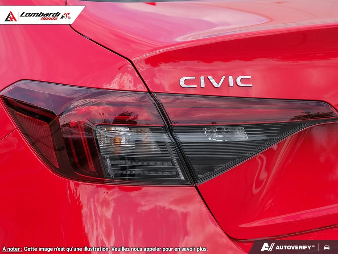 2026 HONDA CIVIC SDN LX Image principale