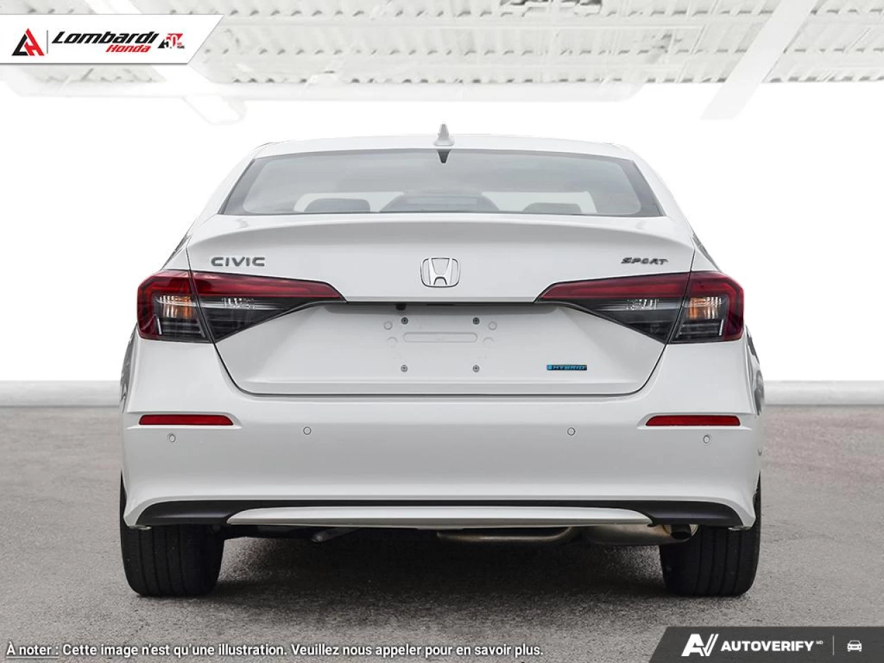 2026 HONDA CIVIC SDN SPORT HYBRID Image principale