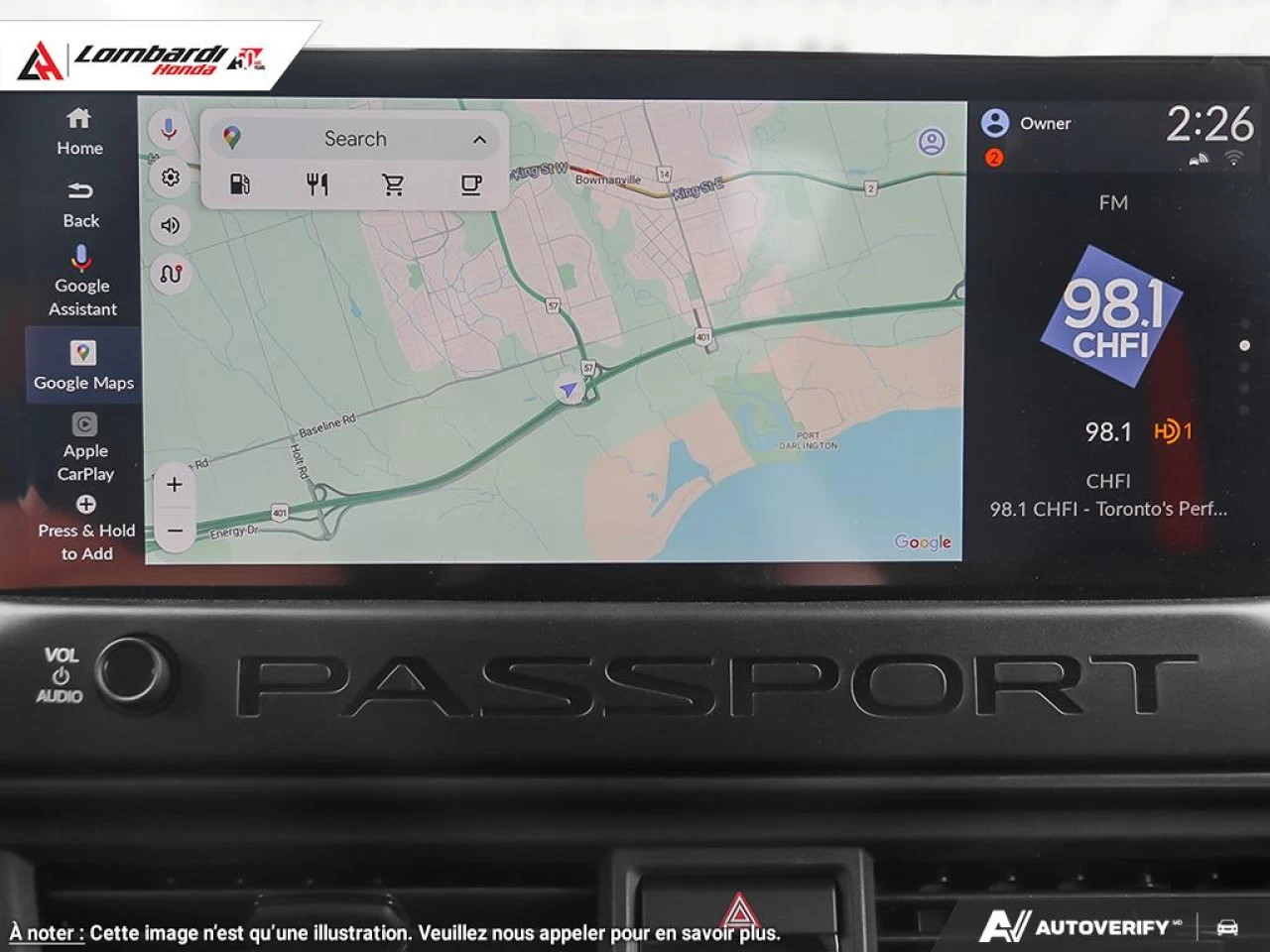 2026 HONDA PASSPORT TRAILSPORT Image principale