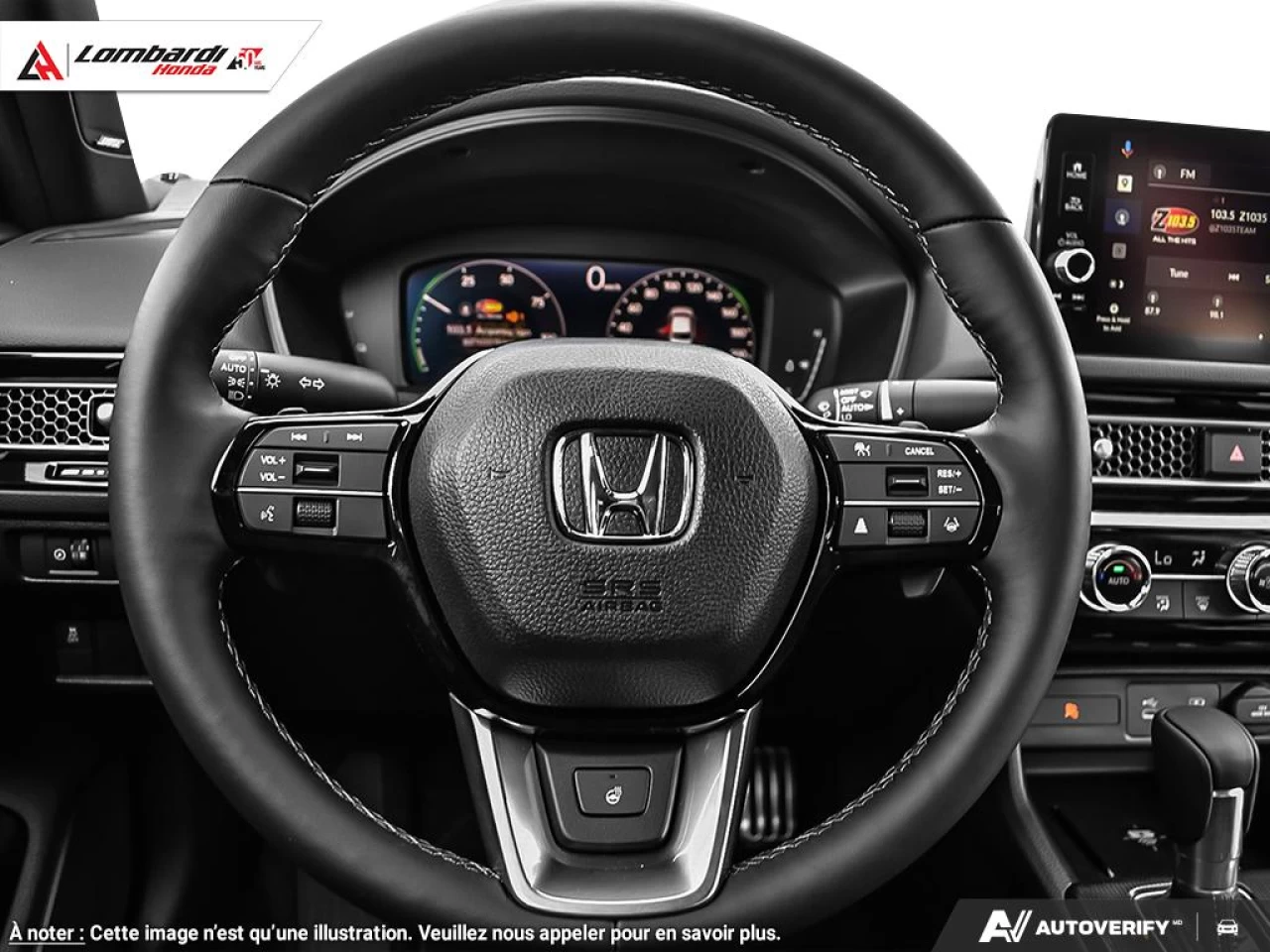 2026 HONDA CIVIC SDN TOURING HYBRID Image principale