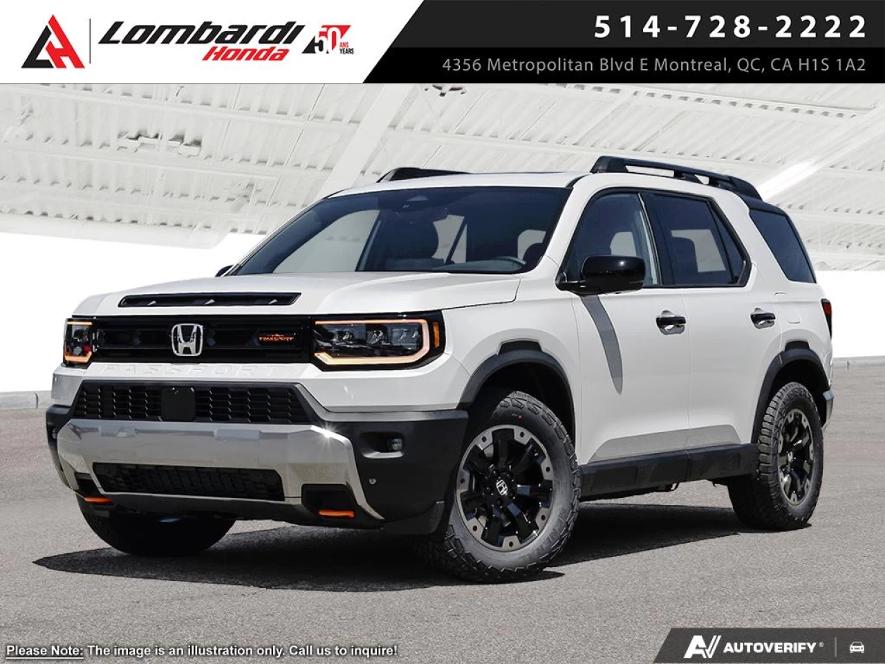 2026 HONDA PASSPORT TRAILSPORT TOURING Image principale