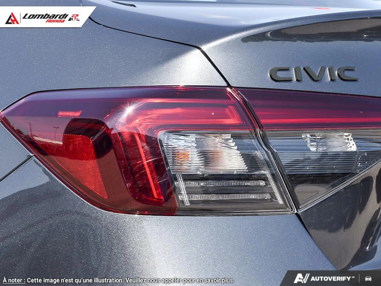 2026 HONDA CIVIC SDN SPORT Image principale
