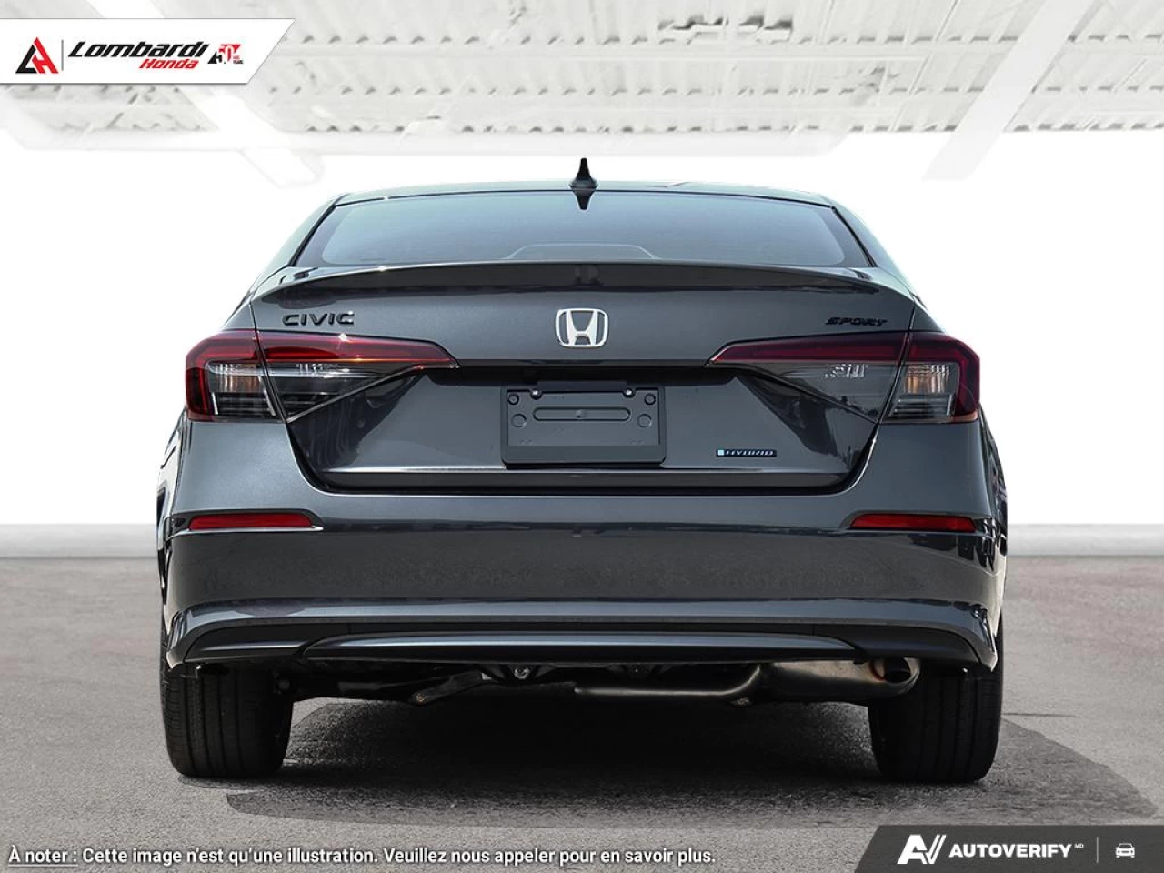 2026 HONDA CIVIC SDN TOURING HYBRID Image principale