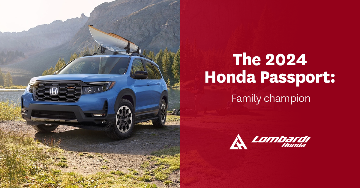 The Honda Passport 2024: Family champion