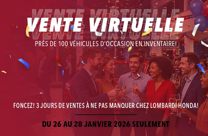 Bannière de Vente Virtuelle