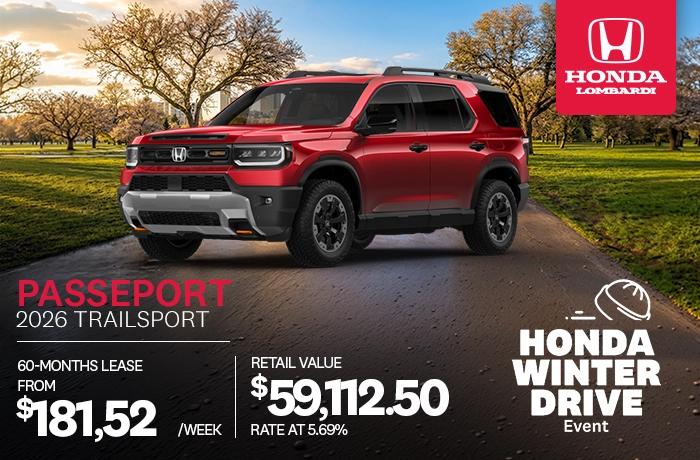 Bannière de Promotion Passport Trailsport 2026