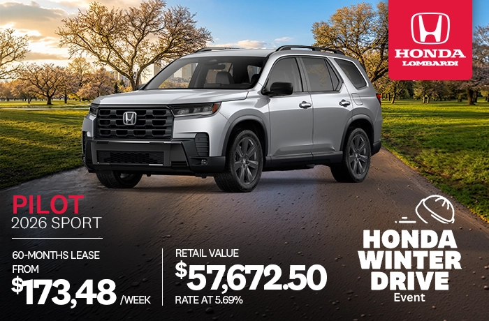 Bannière de Promotion Pilot Sport 2026