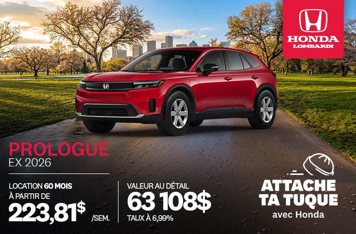 Bannière de Promotion Prologue EX 2026