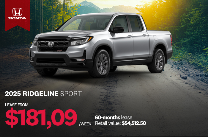 Bannière de Promotion Ridgeline Sport 2025