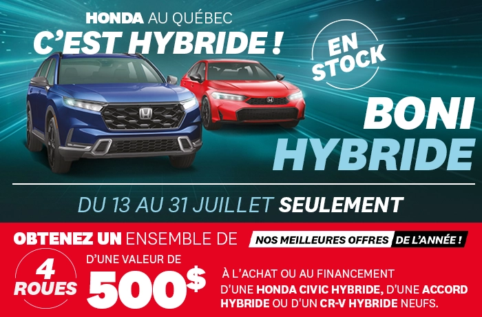 Bannière de Boni Hybride