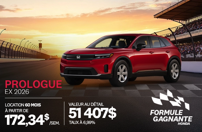 Bannière de Promotion Prologue EX 2026
