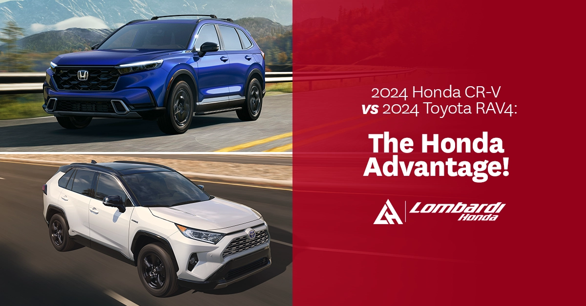 2024 Honda CR-V vs 2024 Toyota RAV4: The Honda Advantage!