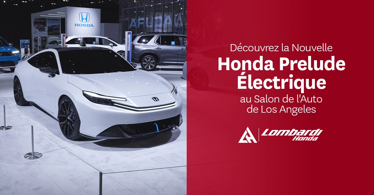 Découvrez la Nouvelle Honda Prelude Électrique au Salon de l'Auto de Los Angeles