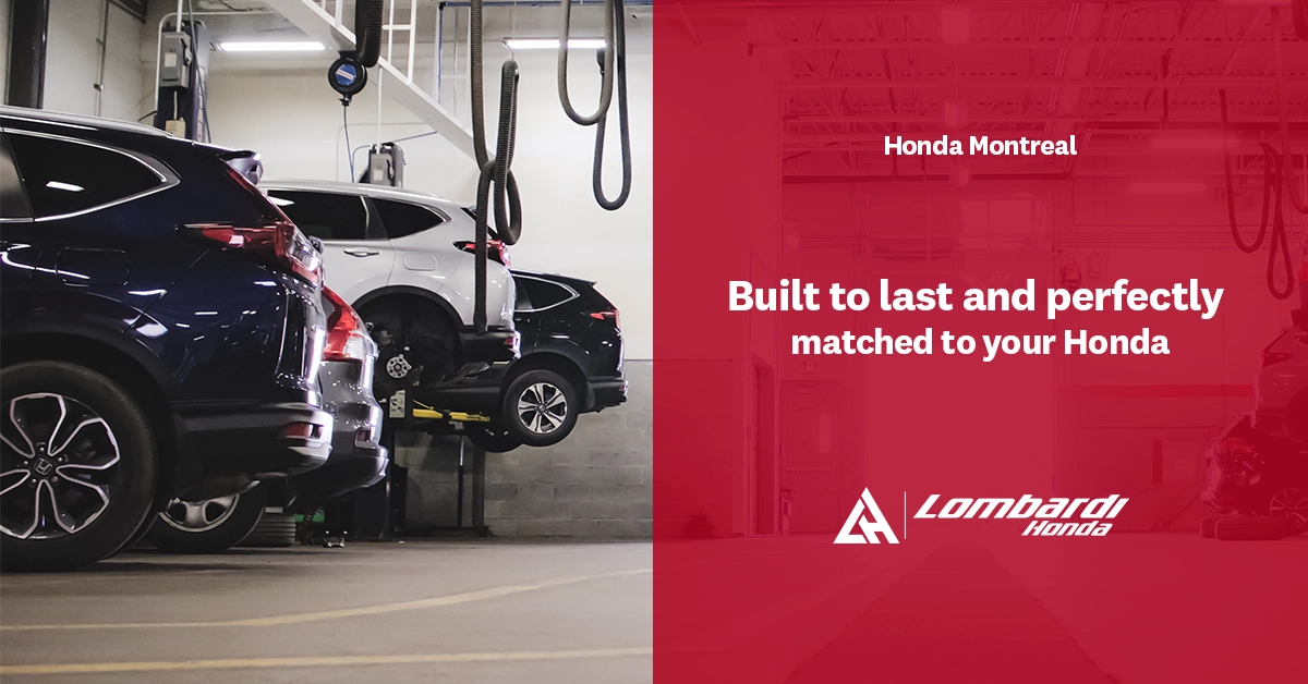 Why Genuine Honda Parts Make a Difference at Lombardi Honda Montreal