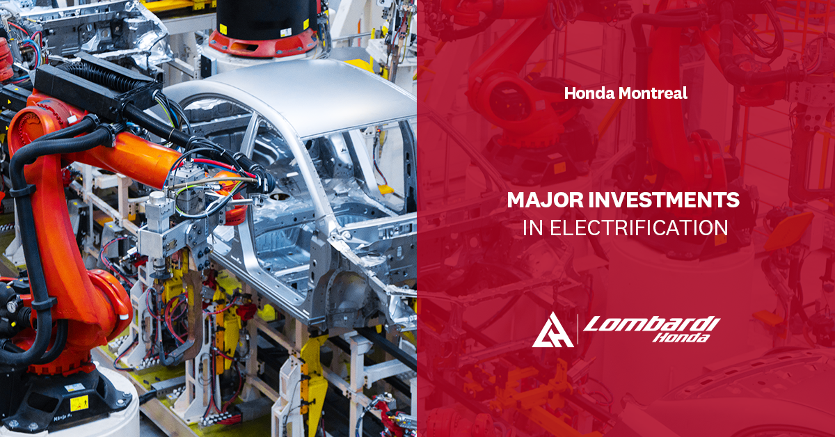 Major investments in electrification: Honda bets on Ontario