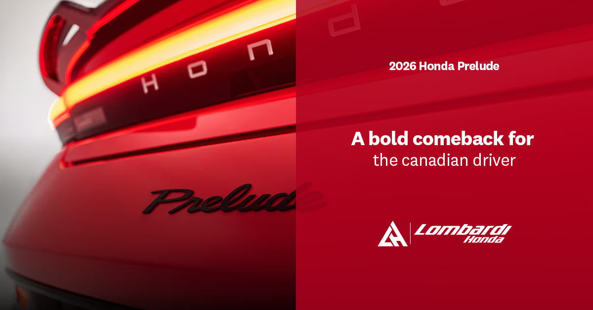 The 2026 Honda Prelude: A hybrid icon returns to Canada