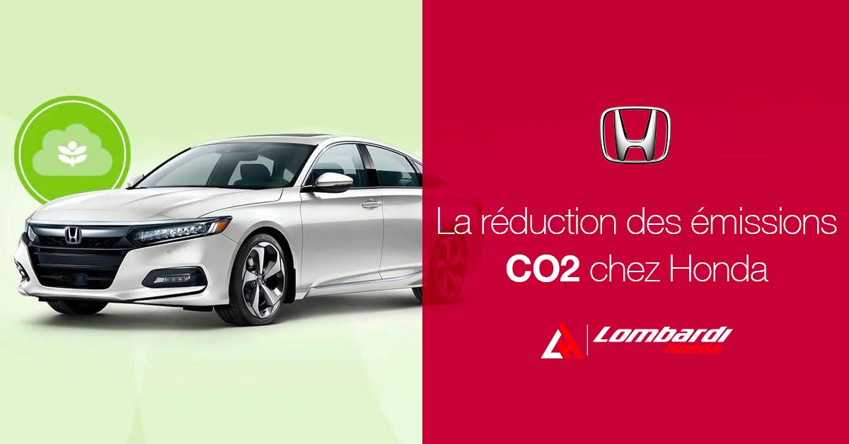 La réduction des émissions CO2 chez Honda