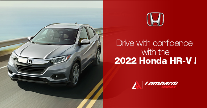 Drive With Confidence With the 2022 Honda HR-V!