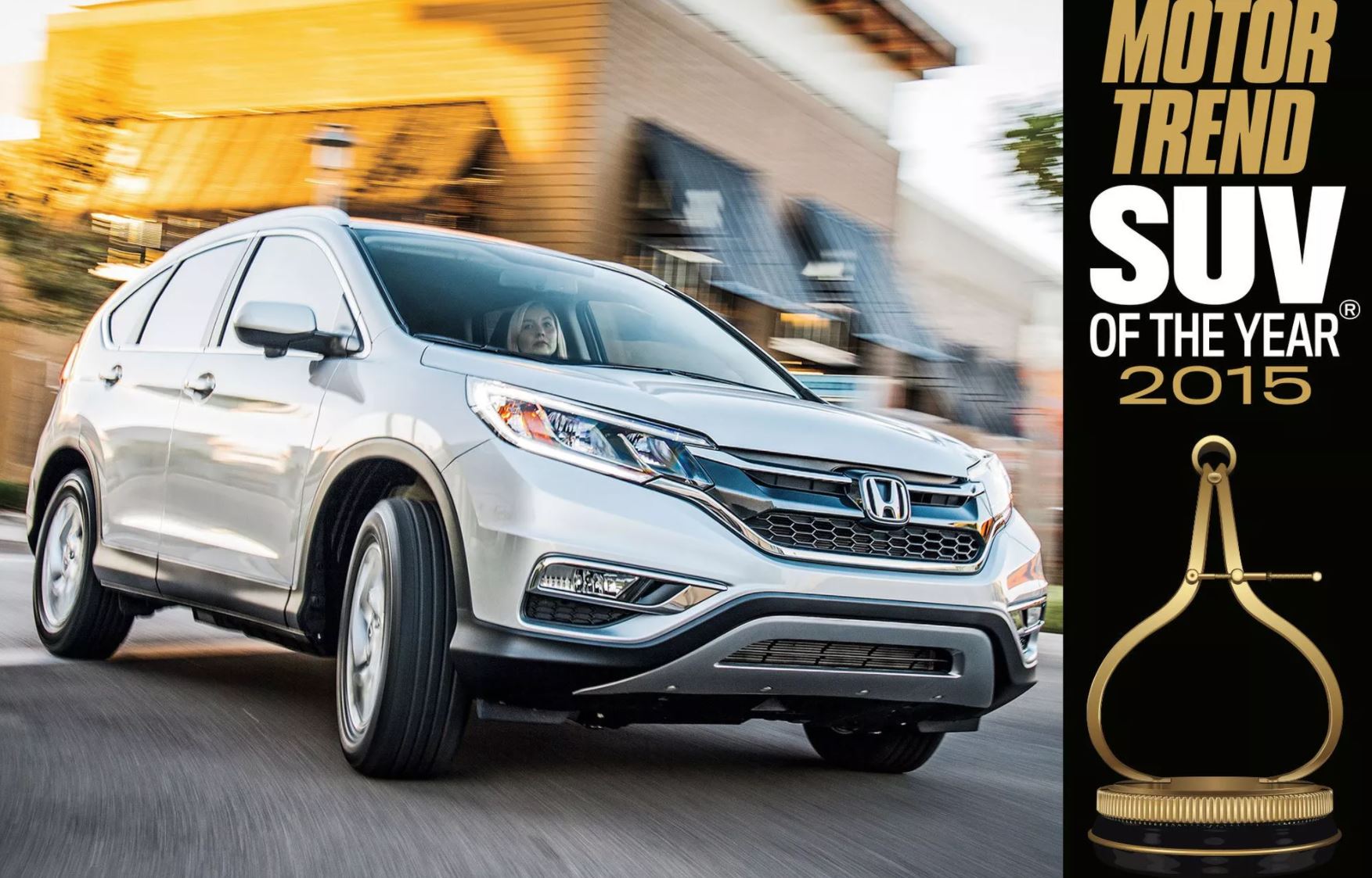 HONDA CR-V NAMED MOTOR TREND'S SUV OF THE YEAR