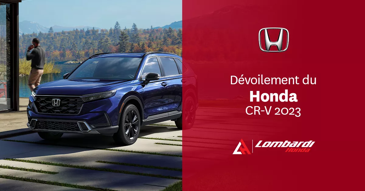 Dévoilement du Honda CR-V 2023
