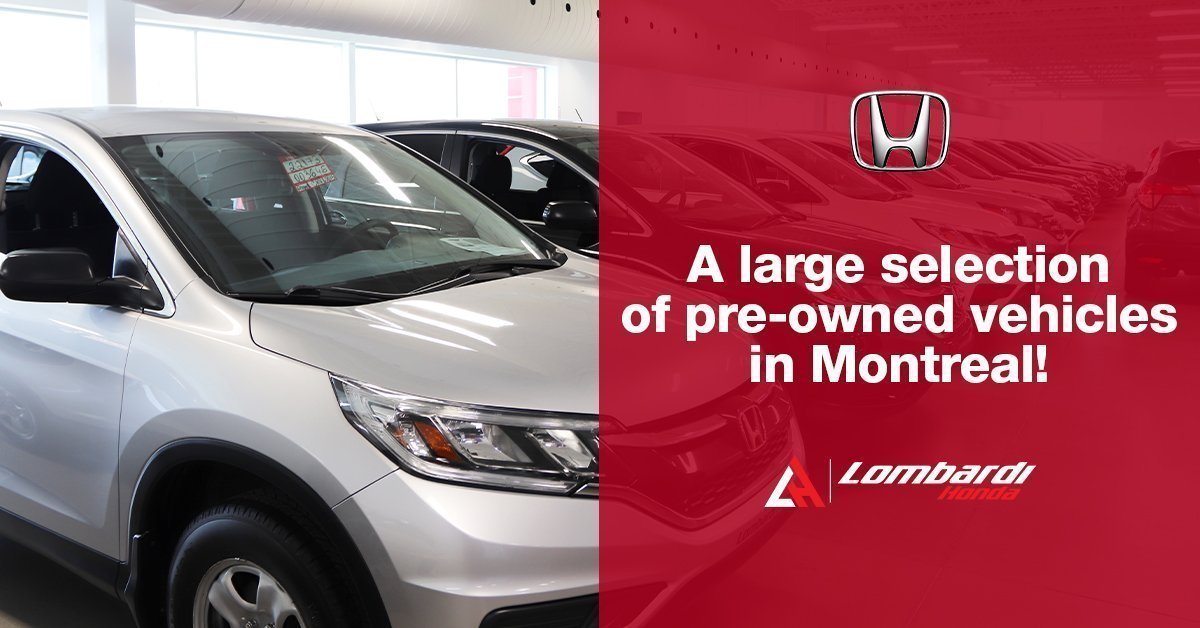 A Great Selection of Pre-Owned Vehicles in Montreal