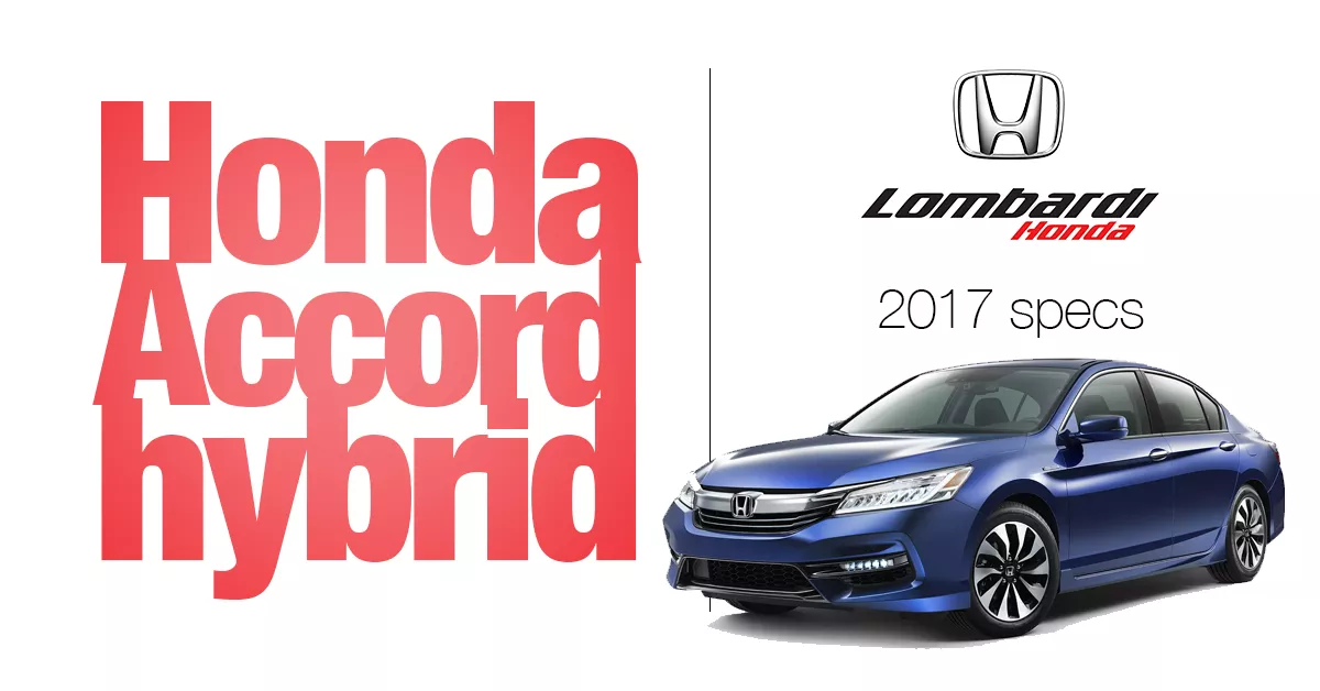 2017 Accord Hybrid specs