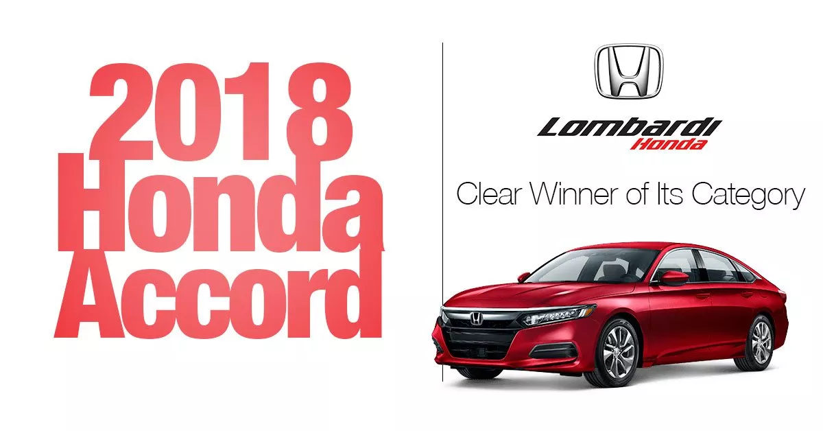2018 Honda Accord: top winner in its class