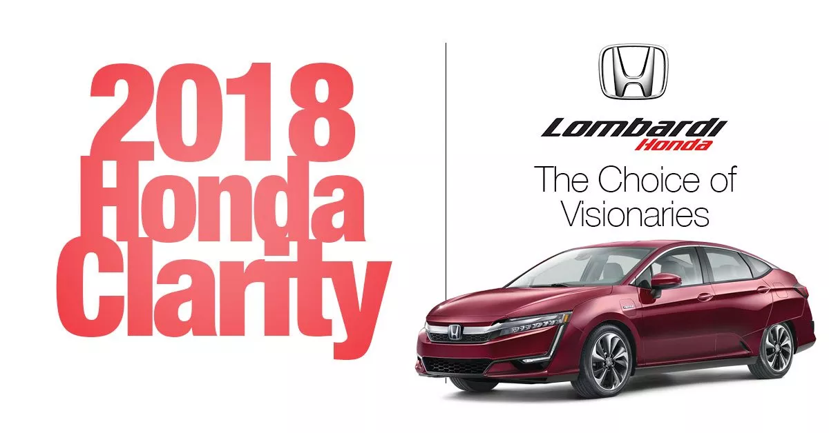 The 2018 Honda Clarity: The choice of innovators