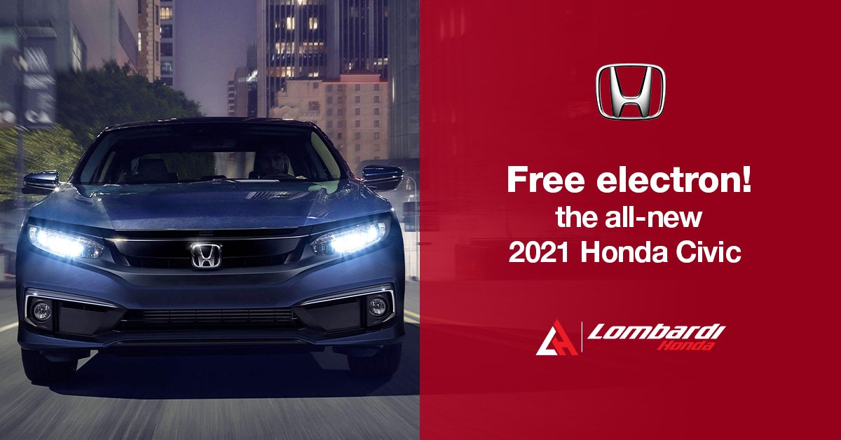 Free Spirit! The 2021 All-New Honda Civic