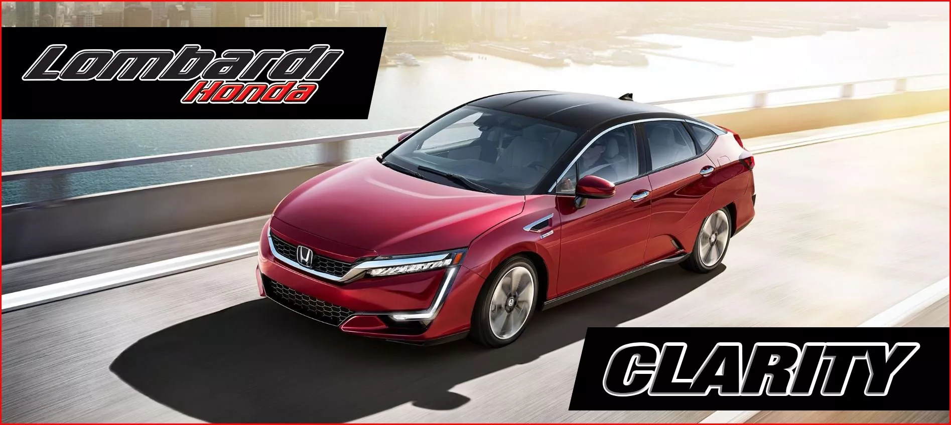 The Honda Clarity fuel Cell