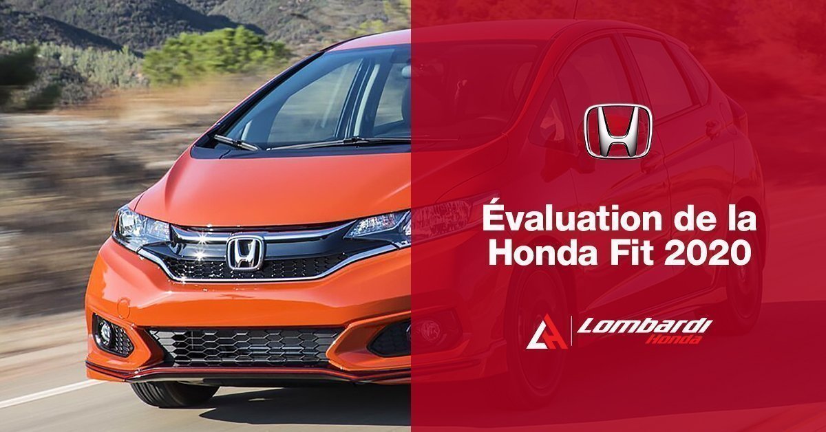 Évaluation de la Honda Fit 2020