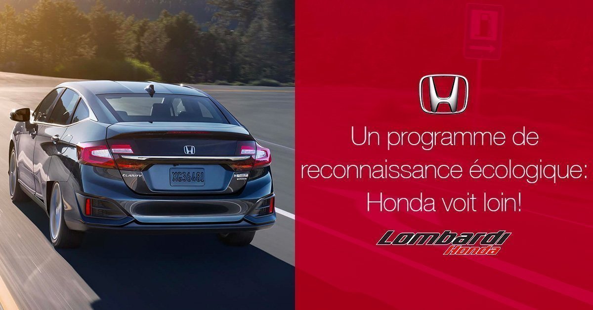 Lombardi, concessionnaire écologique Honda par excellence