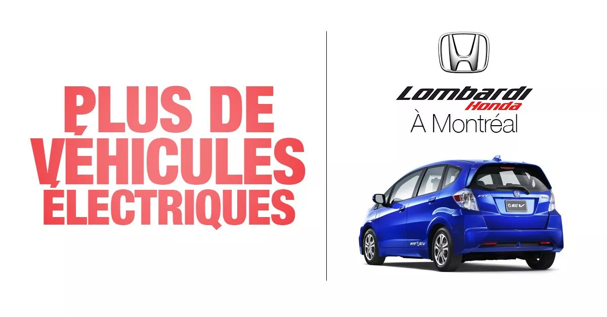 Plus de véhicules électriques Honda à Montréal