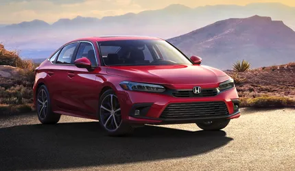 Bannière de New  2023 Civic Sedan Touring CVT in Montreal