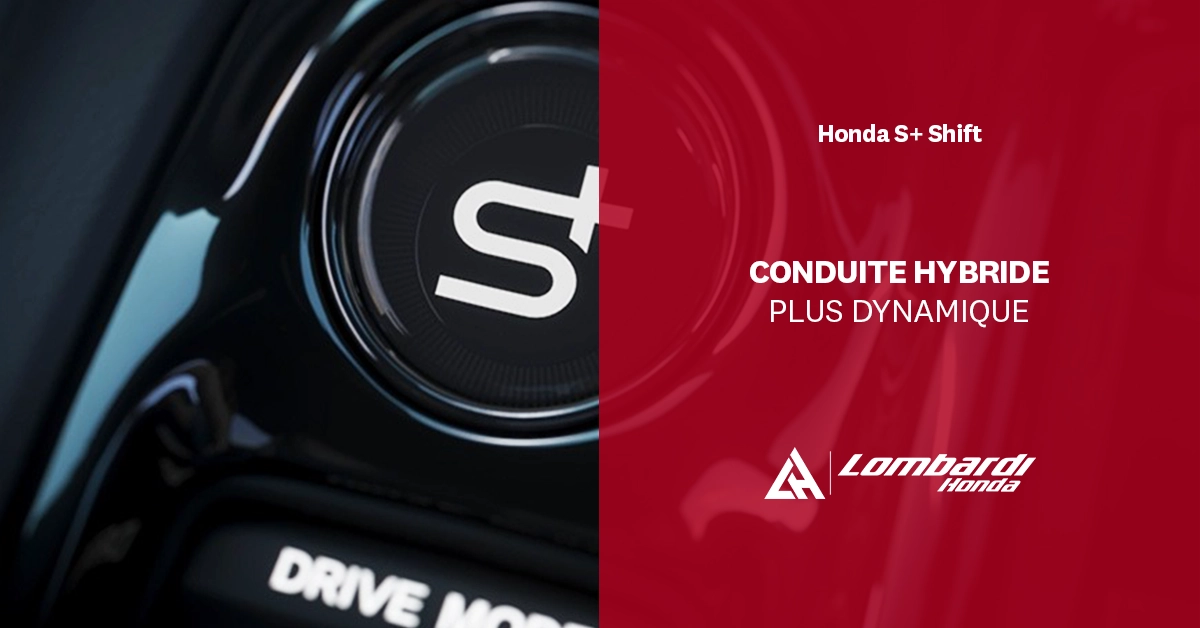 Honda S+ Shift : une conduite hybride plus sportive et connectée