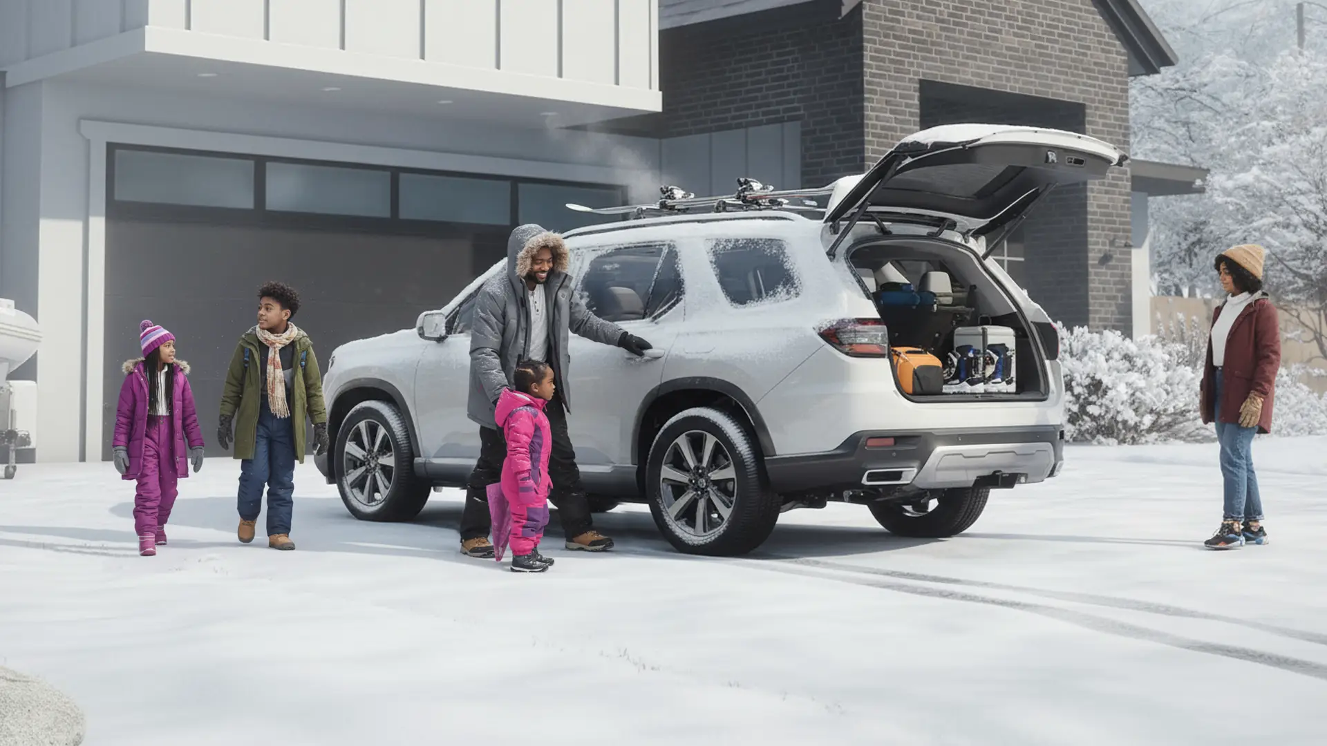 Honda Pilot le meilleur VUS pour l'hiver et les activités en familles